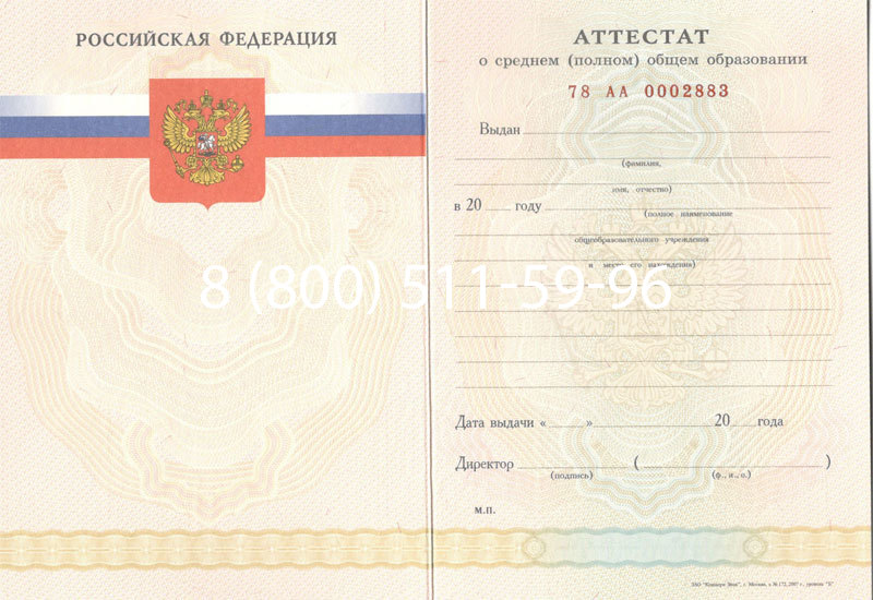 Купить Аттестат за 11 класс 2007-2010 годов в Балашихе Купить Аттестат за 11 класс 2007-2010 годов в Балашихе